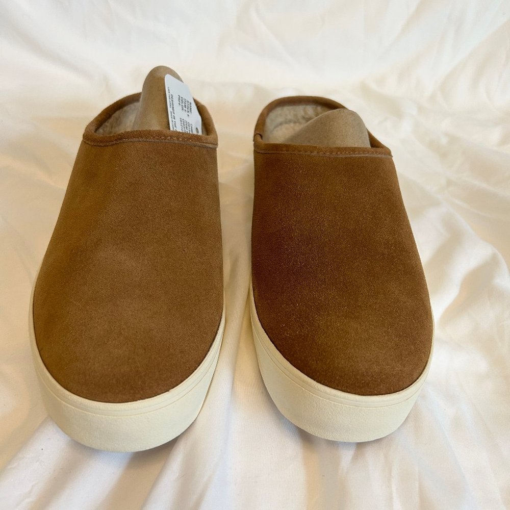 New w/ tags - sherpa lined mule shoe - Staheekum, size 10